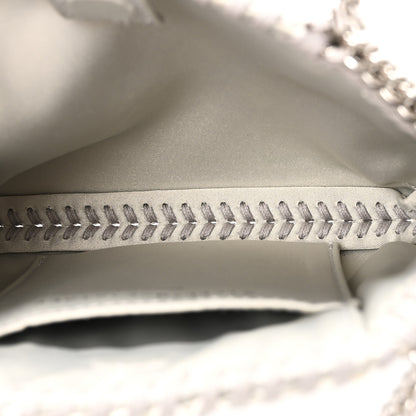 Stella McCartney Crystal Mesh Tiny Falabella Crossbody Bag Oyster 5 of 9
