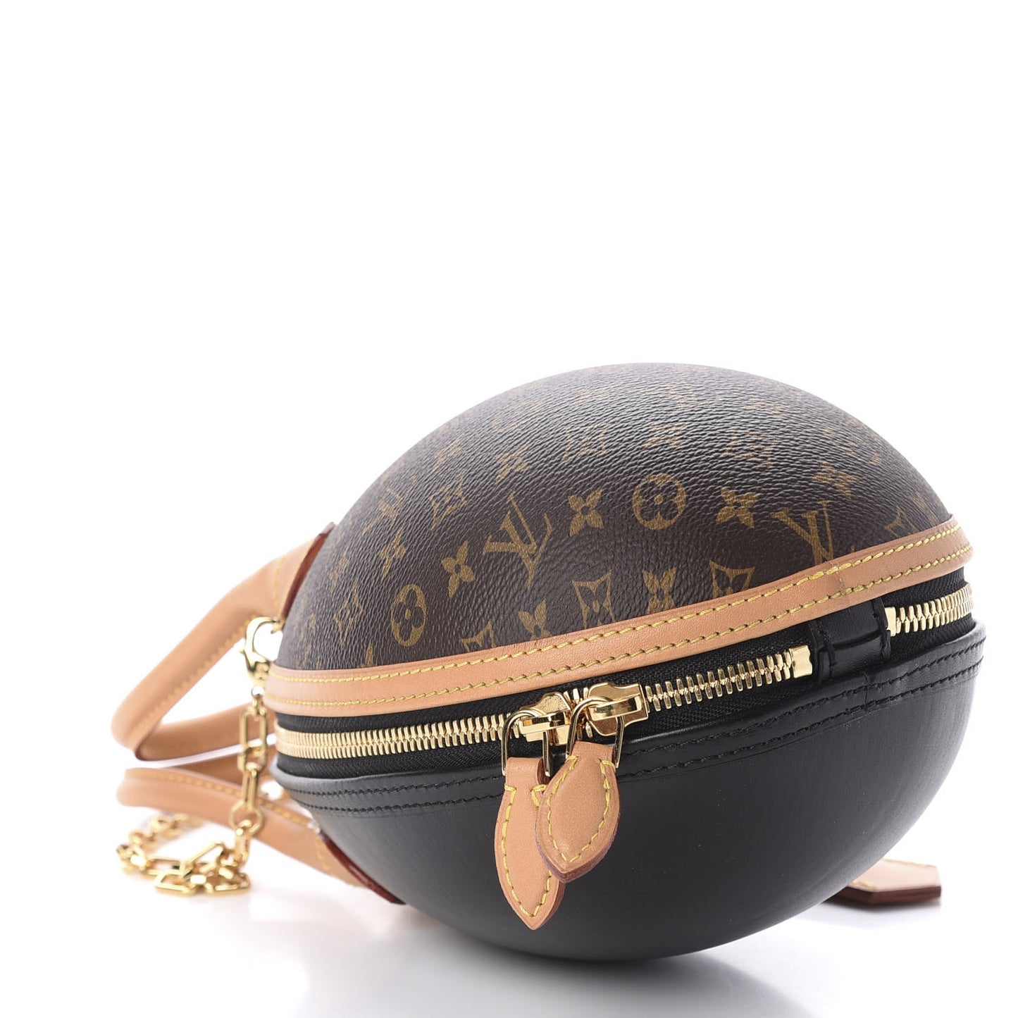 Monogram Egg Bag Black