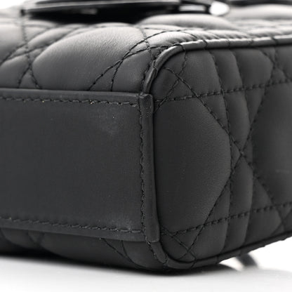 Christian Dior Ultra Matte Calfskin Cannage Medium Lady D-Joy Black 10 of 10