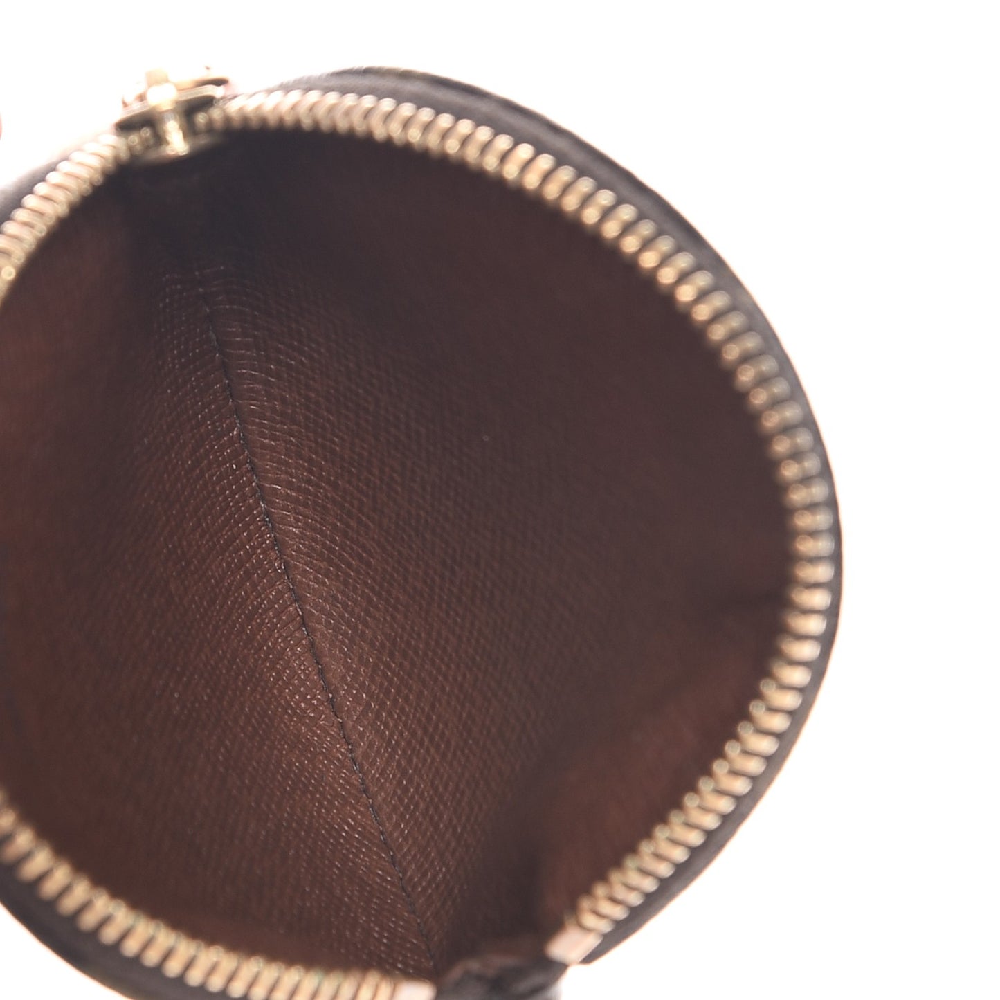 Monogram Round Coin Purse