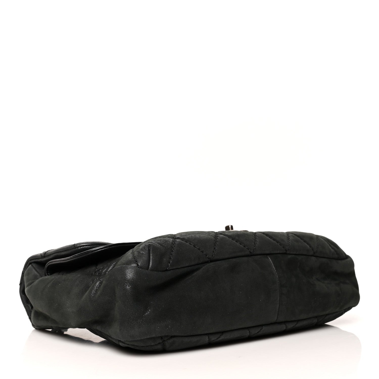Chanel Iridescent Calfskin Jumbo In the Mix Double Flap Black 4 of 10