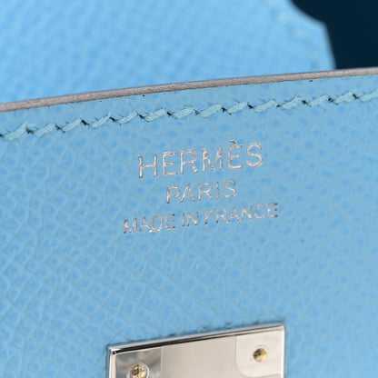 Hermes Epsom Birkin Sellier 25 Celeste 6 of 11