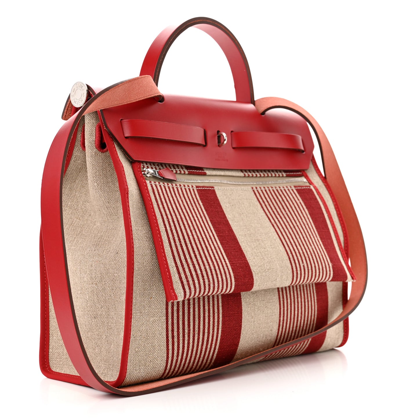 Vache Hunter Toile H Vibration Herbag Zip 31 PM Bordeaux Ficelle Rouge Piment