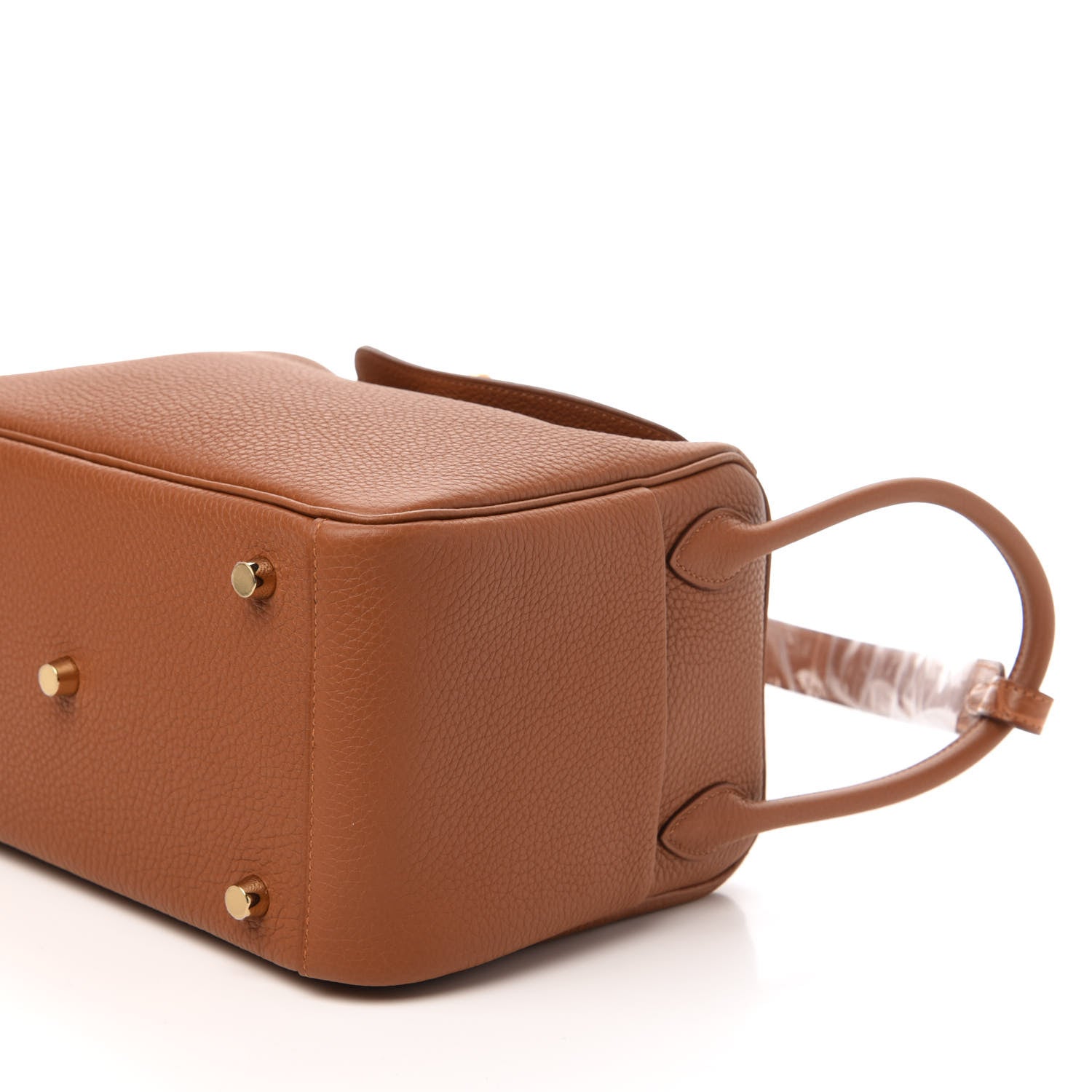 Hermes Taurillon Clemence Matte Niloticus Crocodile Touch Lindy 26 Gold 7 of 11