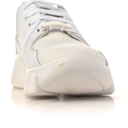 Givenchy Neoprene Suede Mesh Baisse Jaw Low Sneakers 36.5 White 8 of 10