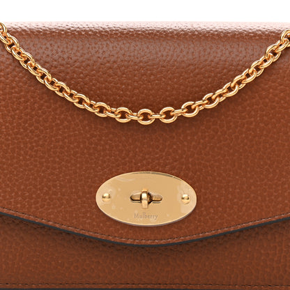 Mulberry Small Classic Grain Calfskin Small Darley Oak 7 of 9