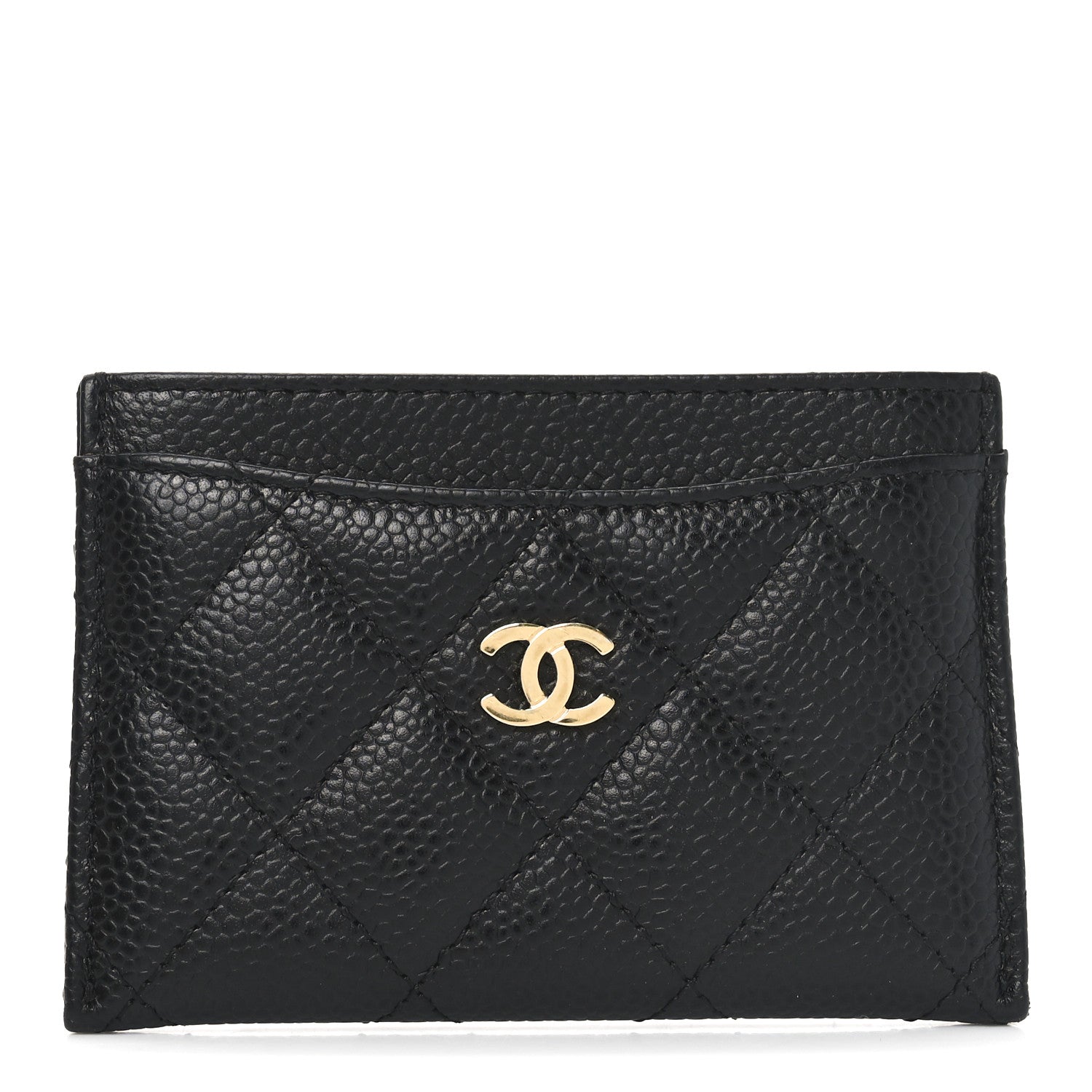 Chanel Caviar Quilted Card Holder Black 1 of 8