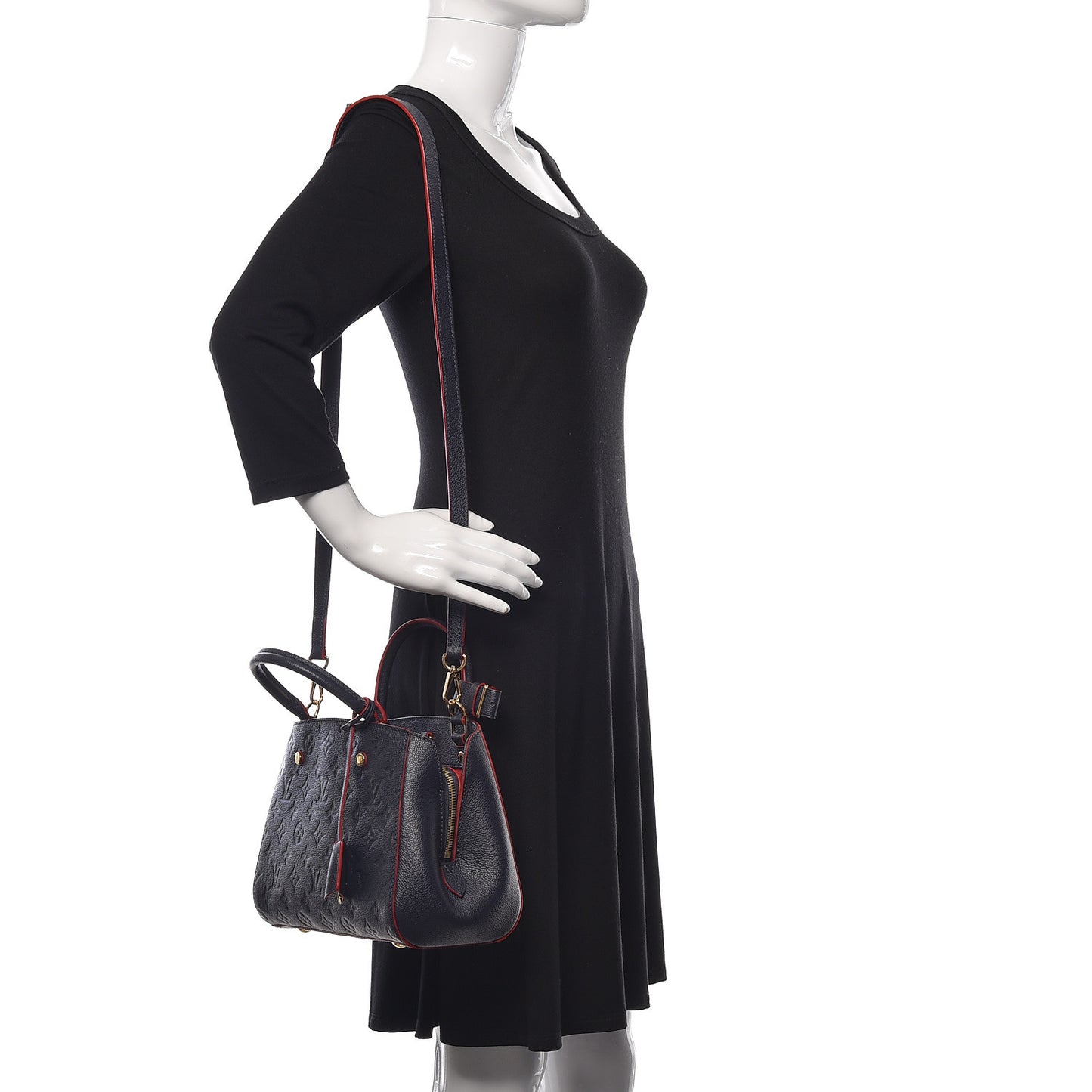Empreinte Montaigne BB Marine Rouge