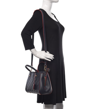 Louis Vuitton Empreinte Montaigne BB Marine Rouge 2 of 10