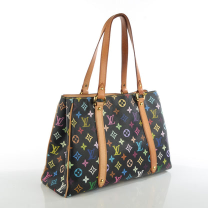 Louis Vuitton LOUIS VUITTON Monogram Multicolor Aurelia MM Black 5 of 11