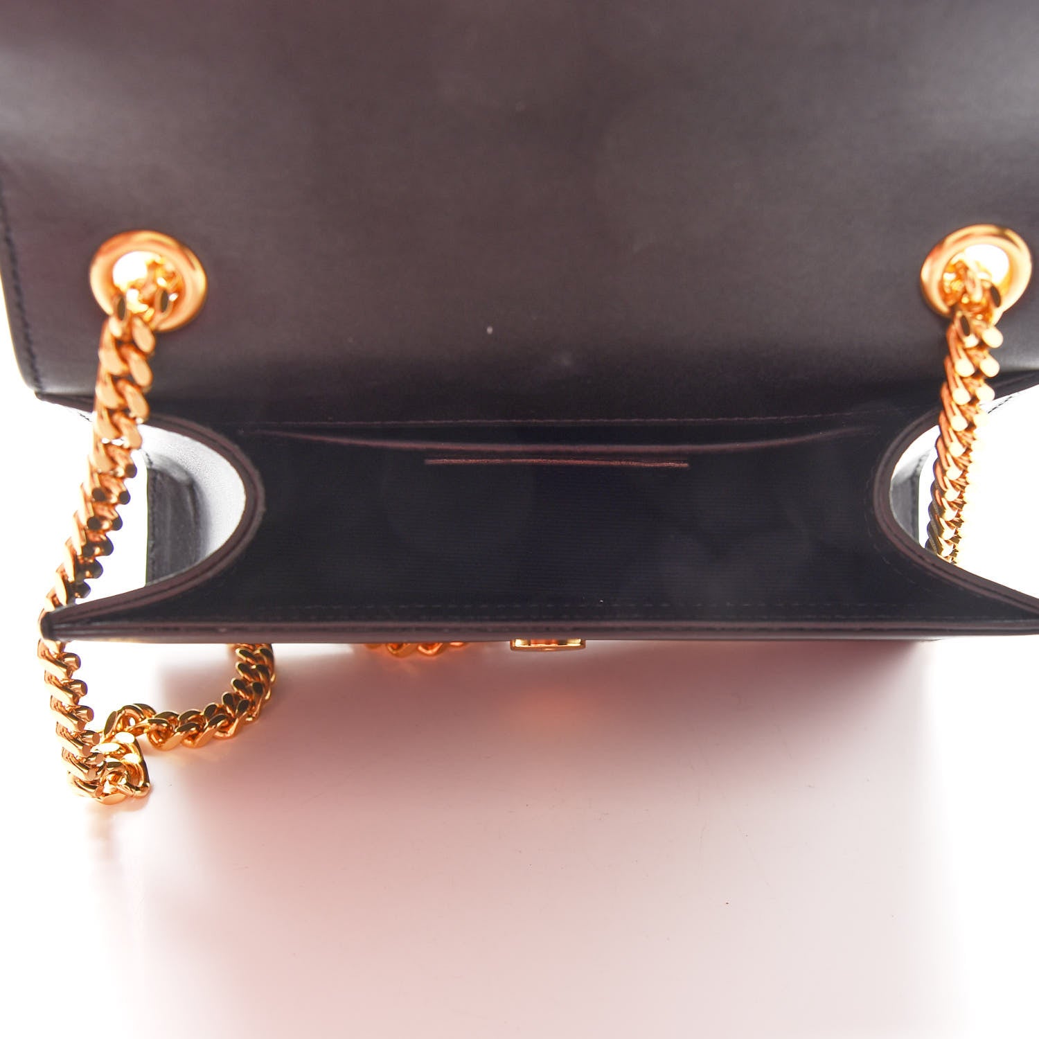 Saint Laurent Calfskin Small Monogram Kate Tassel Heart Satchel Black Rouge 5 of 8