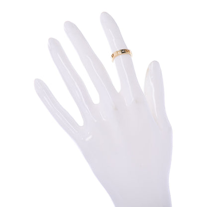 Tiffany 18K Yellow Gold Diamond Atlas Pierced Ring 46 3.75 2 of 4