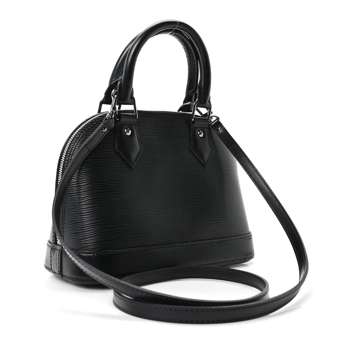 Louis Vuitton Epi Alma BB Black 3 of 10