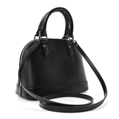 Louis Vuitton Epi Alma BB Black 3 of 10