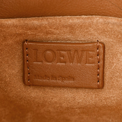 Loewe Calfskin Mini Flamenco Knot Clutch Warm Desert 6 of 9