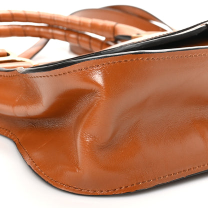 Chloe Calfskin Small Marcie Satchel Tan 8 of 9