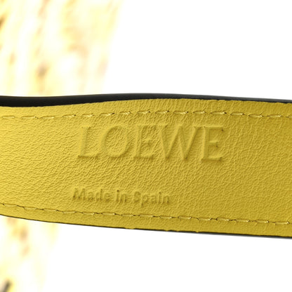 Loewe Raffia Small Basket Tote Bag Natural Yellow 6 of 13
