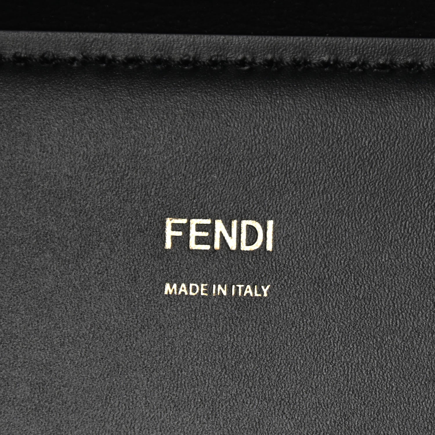 Fendi Vitello King Plexiglass Medium Fendi Sunshine Shopper Tote Black 6 of 10