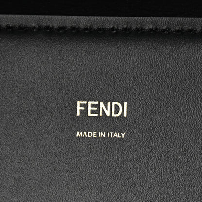 Fendi Vitello King Plexiglass Medium Fendi Sunshine Shopper Tote Black 6 of 10