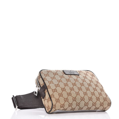 Gucci Monogram Belt Bag Dark Brown 4 of 10