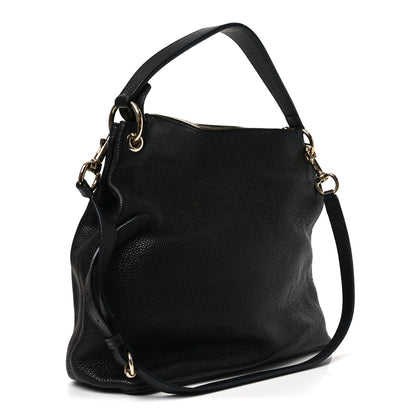 Gucci Pebbled Calfskin Large Soho Hobo Black 3 of 10