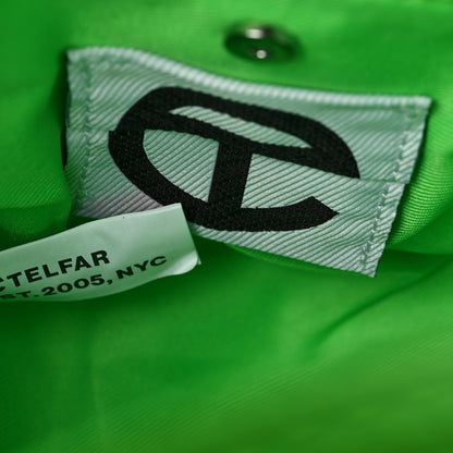 Telfar Vegan Leather Small Shopping Bag Highlighter Green 6 of 7