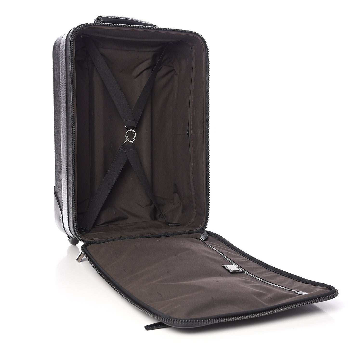 Zucca Spalmati Carry On Luggage Black