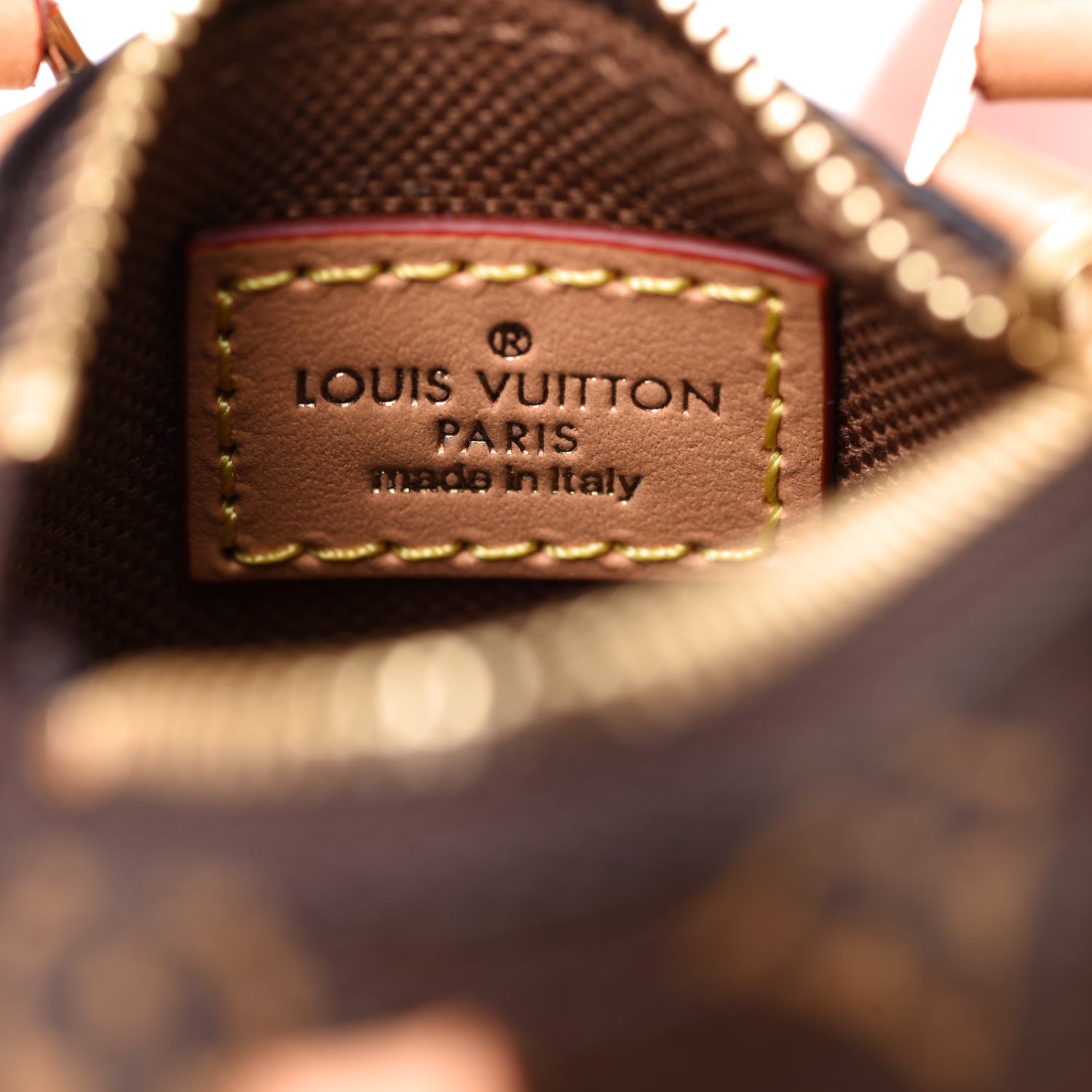 Louis Vuitton Monogram Micro Speedy Bag Charm 6 of 6