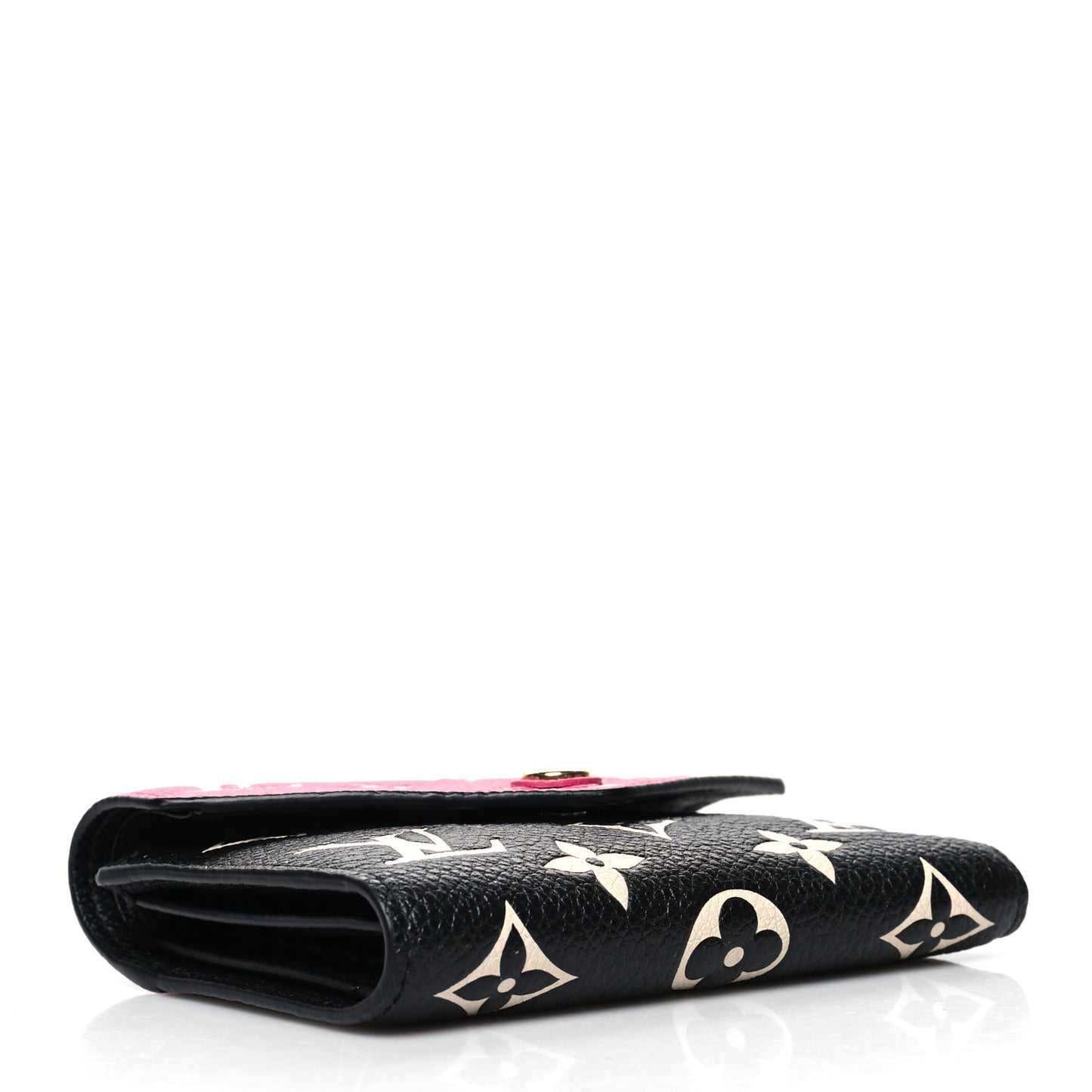 Empreinte Monogram Spring In The City Victorine Wallet Black White Pink