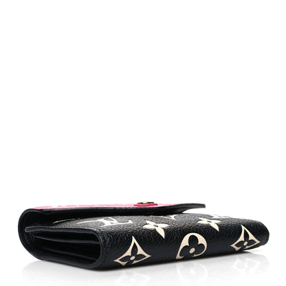 Louis Vuitton Empreinte Monogram Spring In The City Victorine Wallet Black White Pink 4 of 9