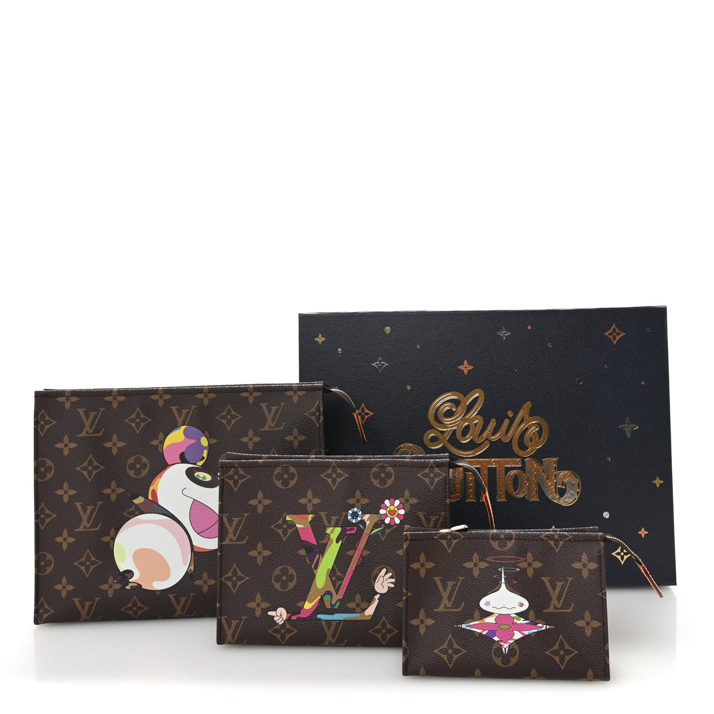 LV X TM Monogram Trio Toiletry Pouch Set
