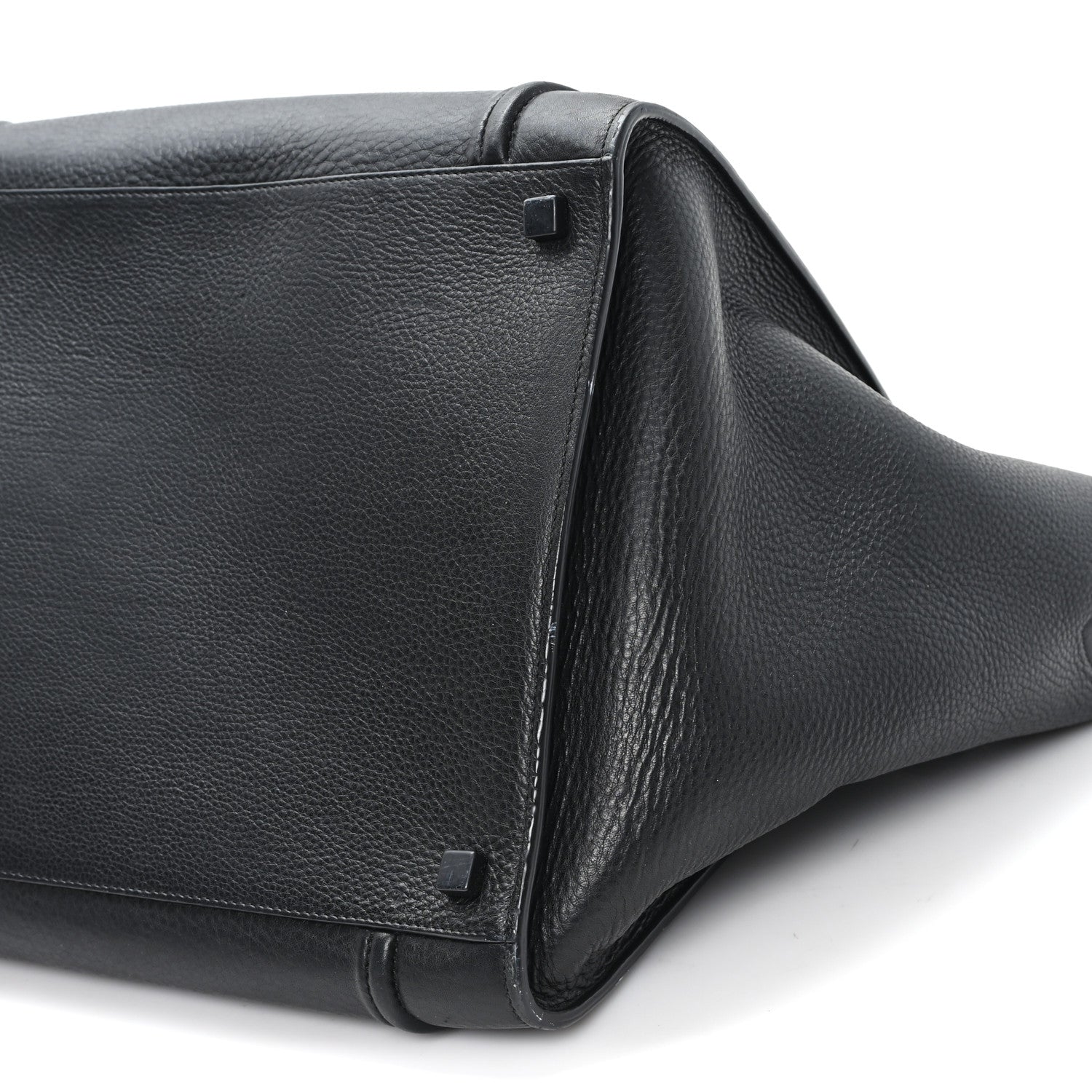 Celine Supple Calfskin Medium Phantom Luggage Black 9 of 10