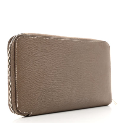 Hermes Epsom Silk'In Wallet Etoupe 3 of 7