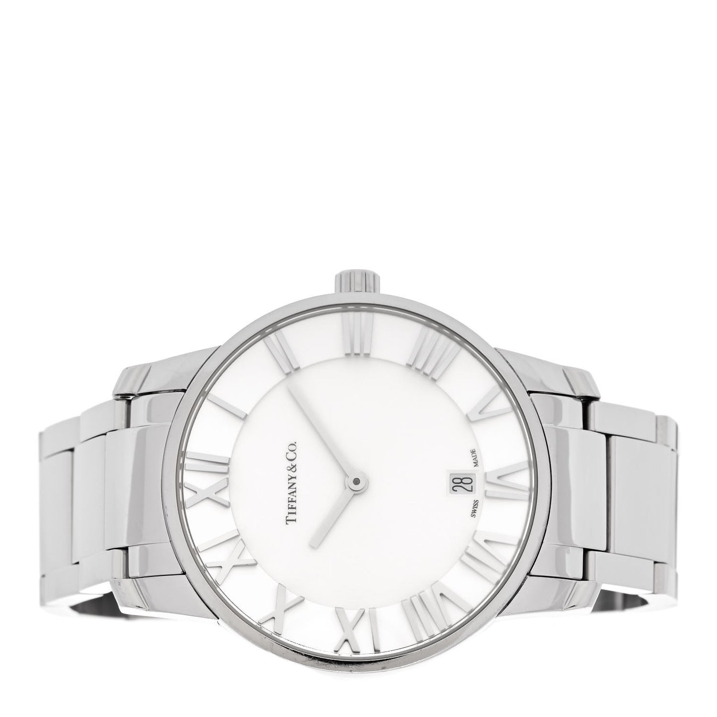 Stainless Steel 29mm Atlas 2-Hand Quartz Watch