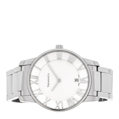 Tiffany Stainless Steel 29mm Atlas 2-Hand Quartz Watch 2 of 4