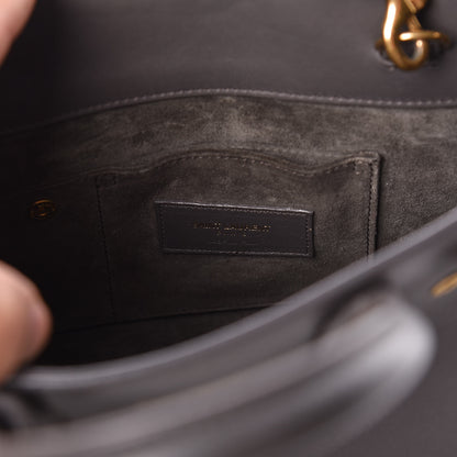 Saint Laurent Calfskin Nano Sac De Jour Fog 6 of 7