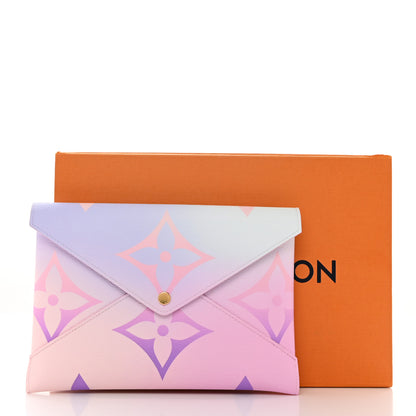 Louis Vuitton Monogram Giant Spring in the City Large Kirigami Pochette Sunrise Pastel 7 of 7