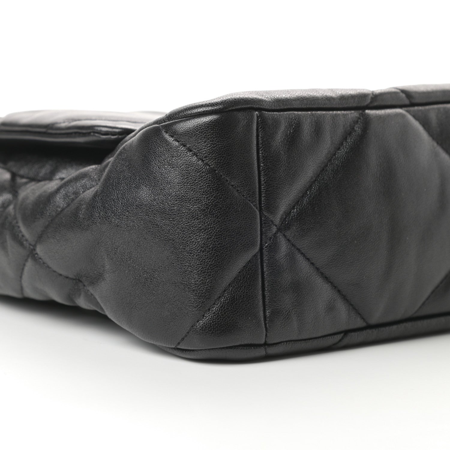 Chanel Lambskin Quilted Large Chanel 19 Flap Black 9 of 11