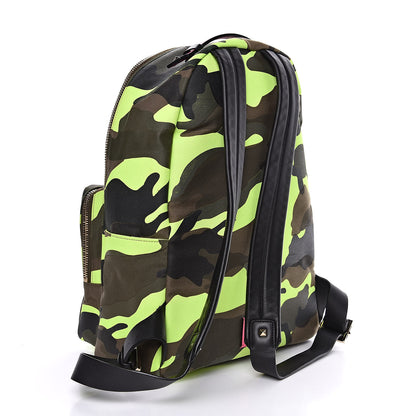Valentino Garavani Camouflage Backpack Green Fluo 3 of 11