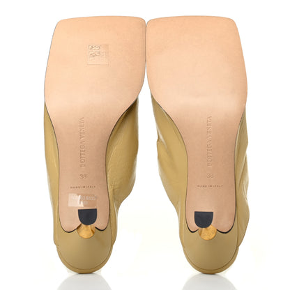 Bottega Veneta Crunch Lux Slide Sandals 38 Tapioca 5 of 7