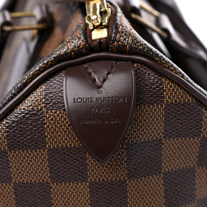 Louis Vuitton Damier Ebene Speedy 25 6 of 17