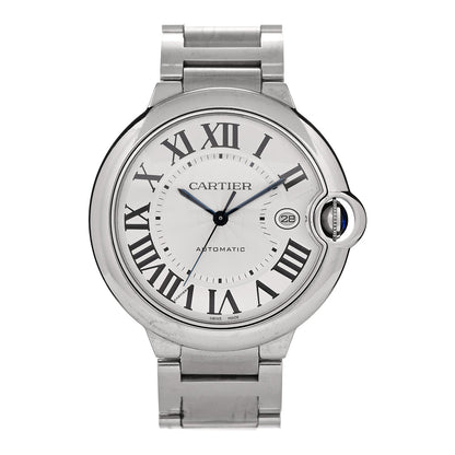 Cartier Stainless Steel 42mm Ballon Bleu De Cartier Automatic Watch 1 of 4