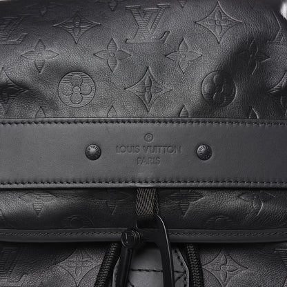 Louis Vuitton Calfskin Monogram Shadow Discovery Backpack Black 10 of 10