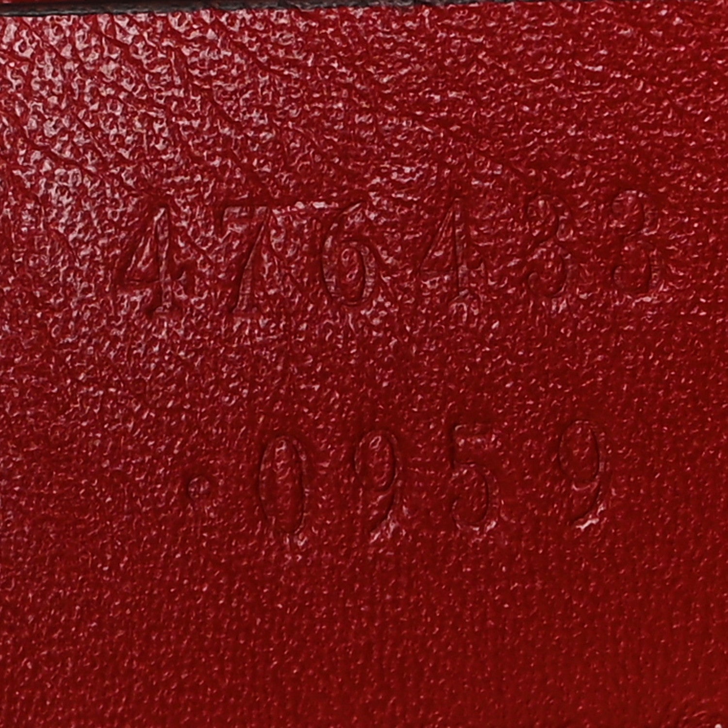 Gucci Calfskin Matelasse Super Mini GG Marmont Shoulder Bag Hibiscus Red 7 of 11