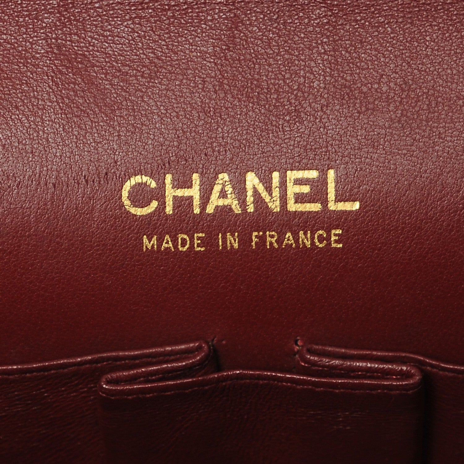 Chanel Lambskin Medium Mademoiselle Chain Double Flap Navy 7 of 7