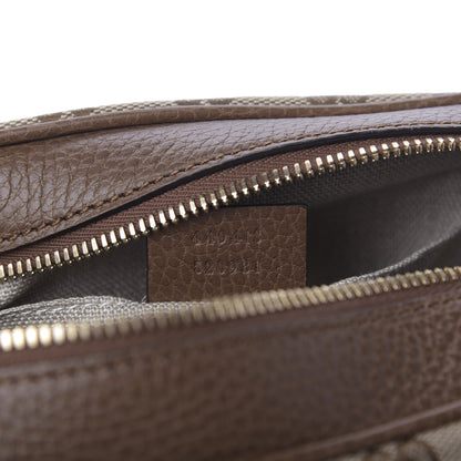 Gucci Monogram Mini Bree Messenger Bag Beige Tabacco 9 of 9
