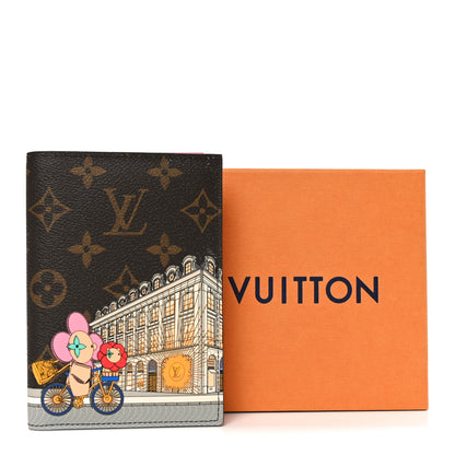Louis Vuitton Monogram 2022 Christmas Animation Paris Passport Cover Pink 7 of 7