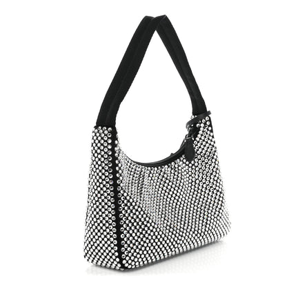 Prada Satin Crystal Mini Re-Edition 2000 Bag Cristal 3 of 11