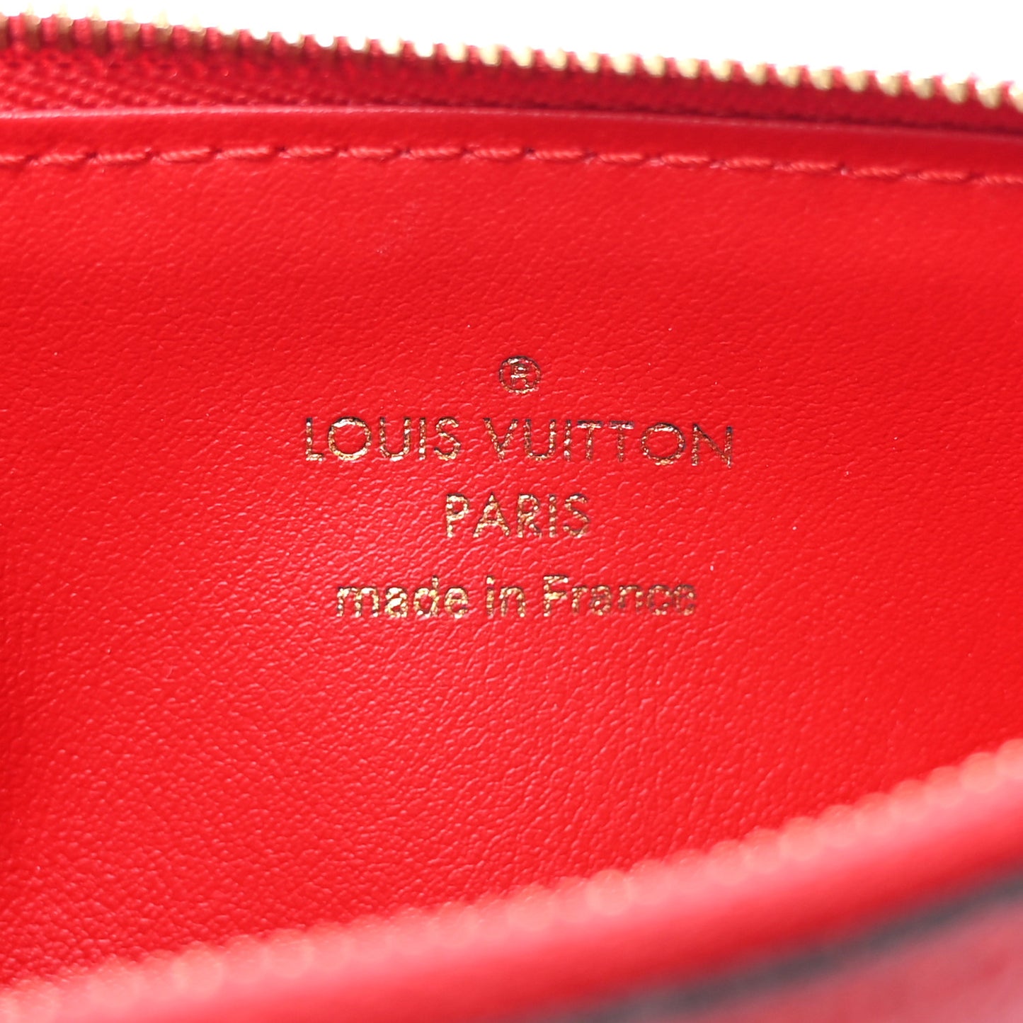Empreinte Curieuse Wallet Zippered Insert Cherry