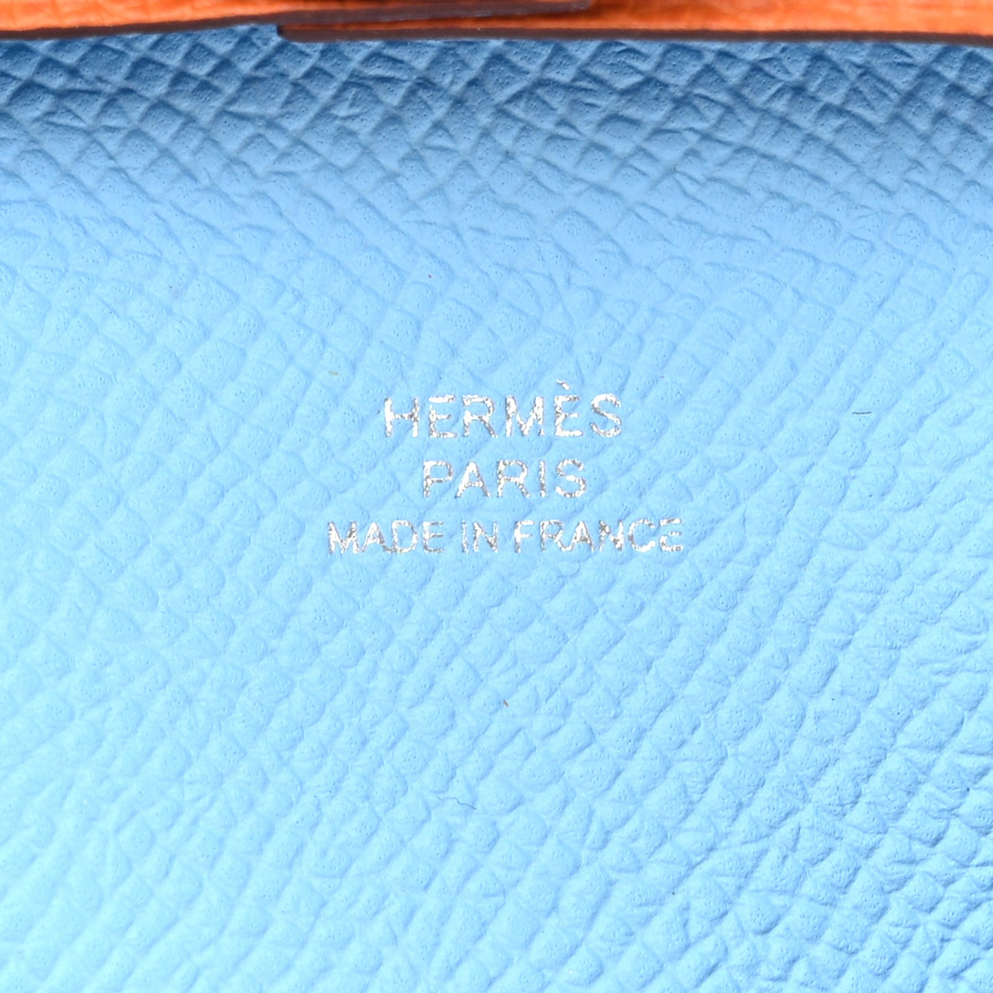 Epsom Bastia Verso Coin Purse Orange Celeste